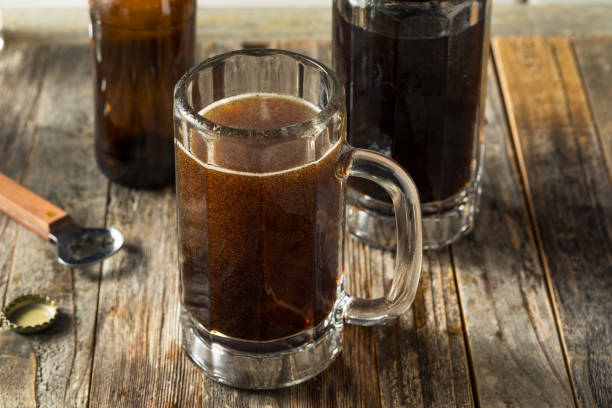 Homemade Birch Beer Drink in a Mug